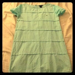 Tommy  hilfiger girls dress size 10 mint color